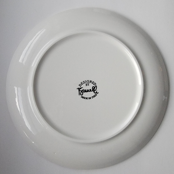 Brunelli Plates Vintage set of 8 plates made in Italy - Picture 7 of 7